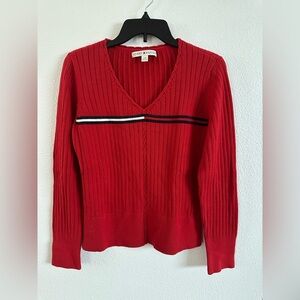 90’s Vintage Tommy Hilfiger v neck sweater